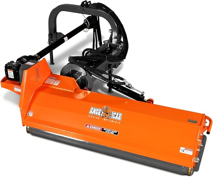 72" Heavy Verge 3Point Offset Flail Ditch Bank Mower, 70-110hp, AGF72