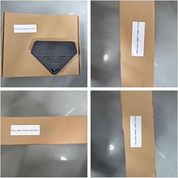 Mouse Bait Station Outdoor Indoor with Keys, Reusable Rat Bait Stations Mice Stations, Friendly to Children and Pets Bait Box for Kitchen Garage Basement Patio (8)