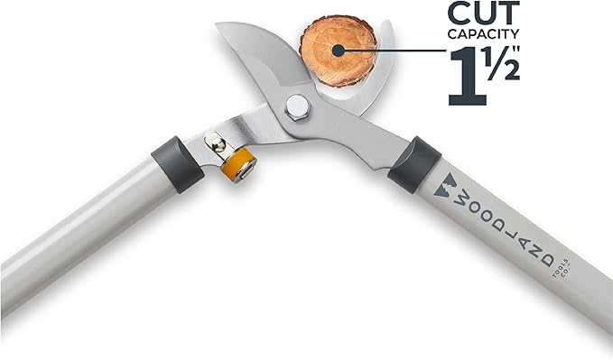 Woodland Tools Regular Duty Lopper – 28 Inch Manual Branch Cutter with Bypass Blade and Non Slip Grip – Lightweight Tree Trimmer for Gardening, Shrubs, and Small Branches