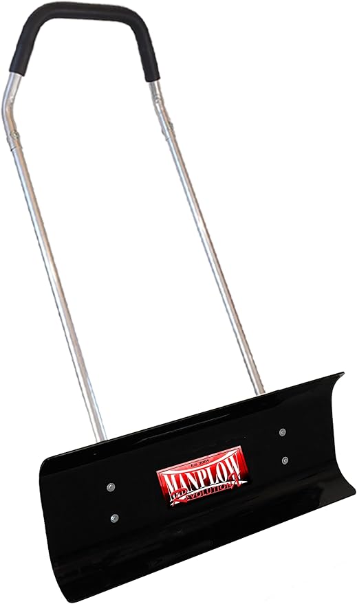 MANPLOW RevolutionX Snow Pushers and Shovels (Power U Handle, 32")