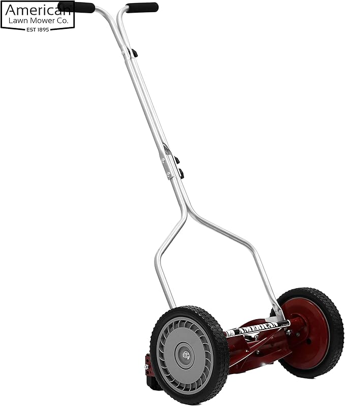 American Lawn Mower Company 1304-14 14-Inch 5-Blade Push Reel Lawn Mower