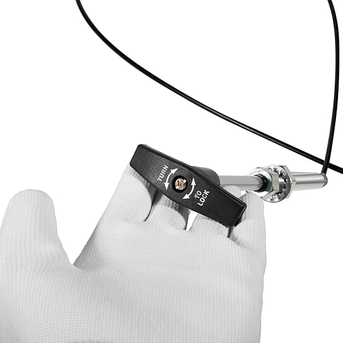 AM132704 Snowblower Cable for John Deere Snow Thrower Tractors Snow Blower GT GX LX 100 Series 345 355 425 445 455 X475 X565 X720 Push Pull Chute Cable