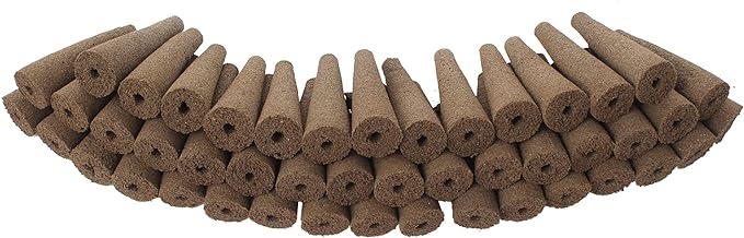50 Pack Grow Sponges, Seed Starter Pods Growth Sponges Compatible with AeroGarden, PH-Balanced Refill Pods Gardening Accessories for Hydroponic Indoor Growing System