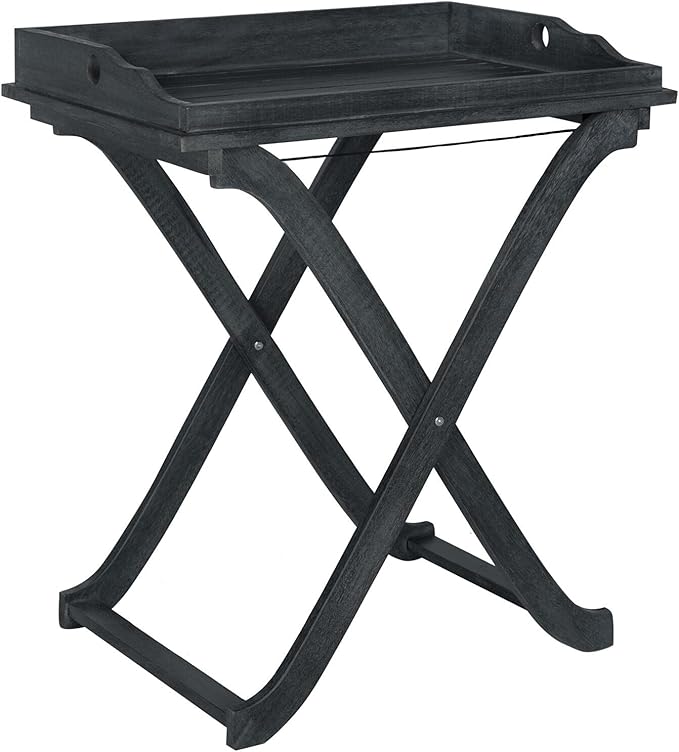 SAFAVIEH Outdoor Living Collection Covina Tray Table