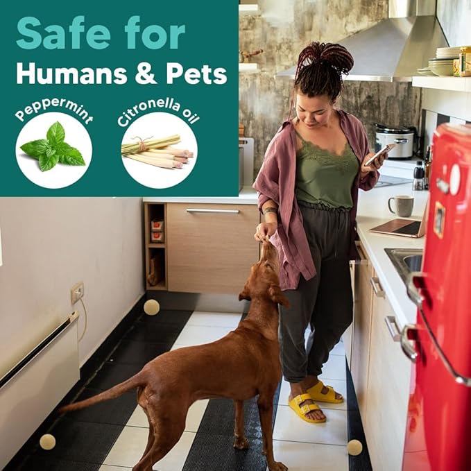 Mosquito Repellent Outdoor Patio, Mosquito Repellent Indoors, Mosquito Away Deterrent for Backyard, Camping, Travel, Outdoor 12-Packs