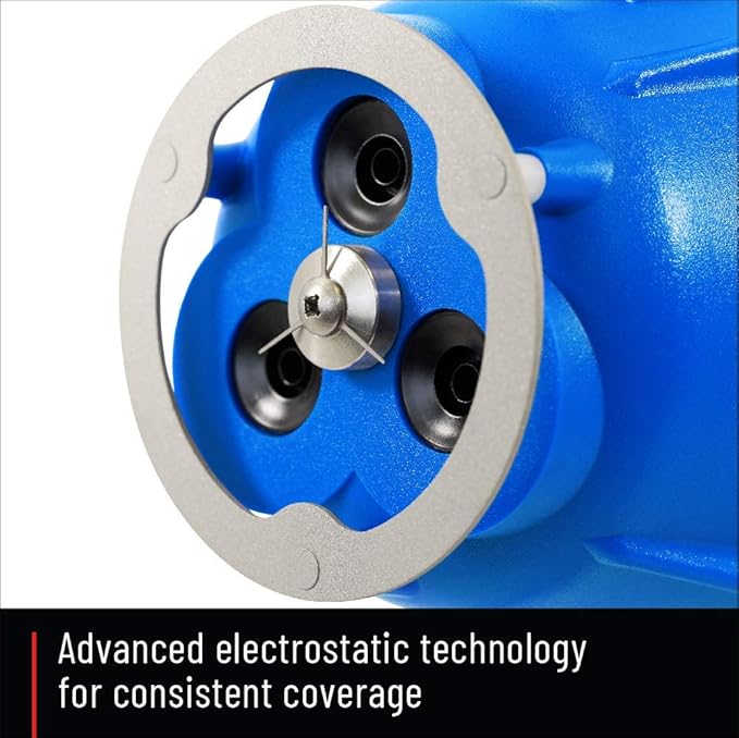 Hurricane ES Electrostatic Corded ULV Hand Carry 1-Gallon Fogger Adjustable Particle Size 10-50 Microns