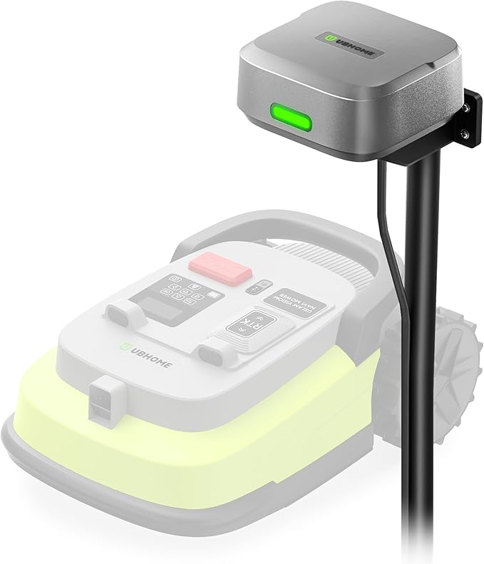 Robot Lawn Mower, RTK+AI Vision Robot Mower for Accurate Navigation & Obstacle Avoidance, No Perimeter Wire, Smart APP Control, Automatic Grass Cutting for Large Lawns, 55% Slopes (M10_RTK)