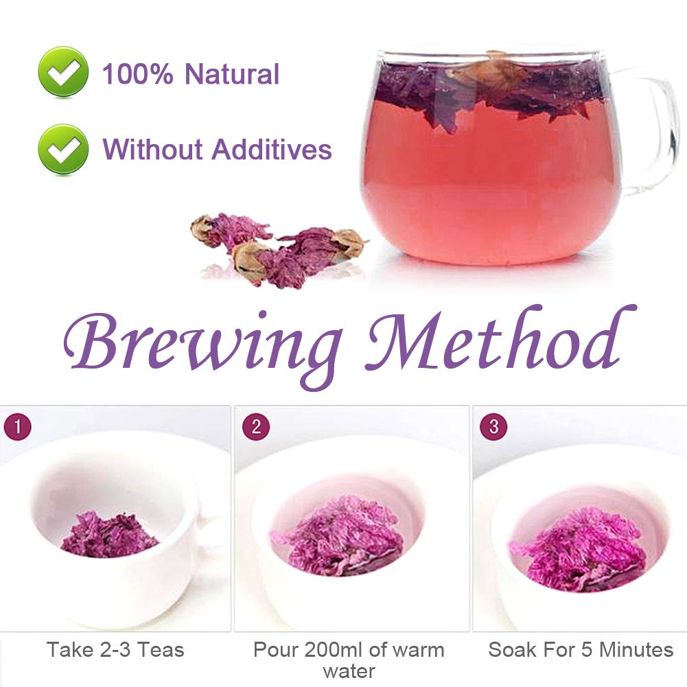 Plant Gift Dried Violets 35g/1.23oz Sweet Violet Tea, Edible Dried Flowers, Violet Leaf Tea, Natural Food Coloring