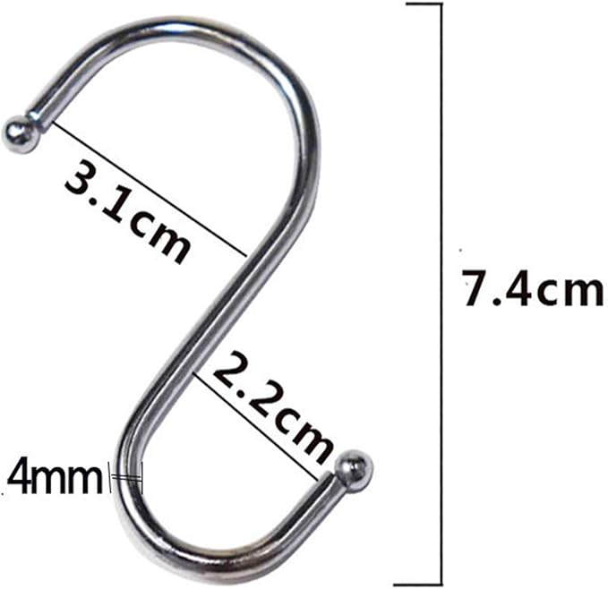 Grow Light Rope Hanger 3Pairs，1/8" 8-Feet Long Heavy Duty Adjustable Rope Clip Hanger, Adjustable Rope Ratchet Hangers 150 Lbs per Pair with Stainless Steel 2.5" S Hook