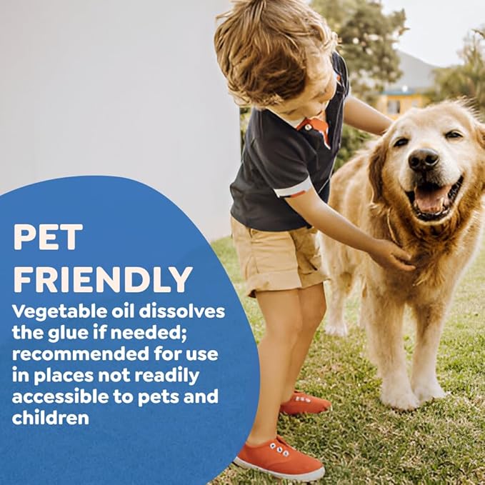 Riddy Glue Boards, 18 Boards, Pre-Baited, Ready to Use Mouse Traps Indoor for Home, Sticky Adhesive for Bugs and Rodents, 5.5" x 7.5"