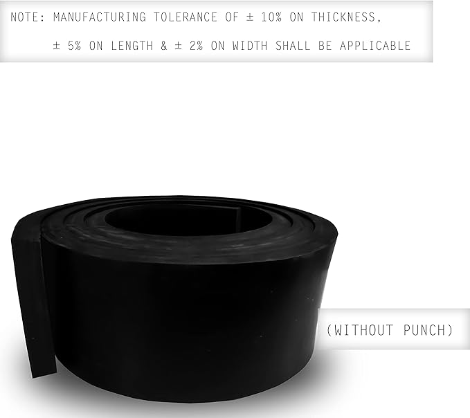 SIMOND STORE 1" x 6" x 10 ft. Snow Pusher, Cutting Edge, Snow PLOW Rubber…