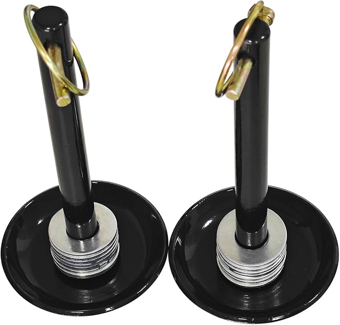 2 Pack Snow Plow Skid Shoes 5/8" Compatible with ATV UTV Moose Snow Plow Blade Work on Other Snow Plows with 5/8" Shaft