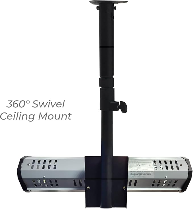 Heat Storm Tradesman 1500 Watt Infrared Heater Tripod Combo, Remote