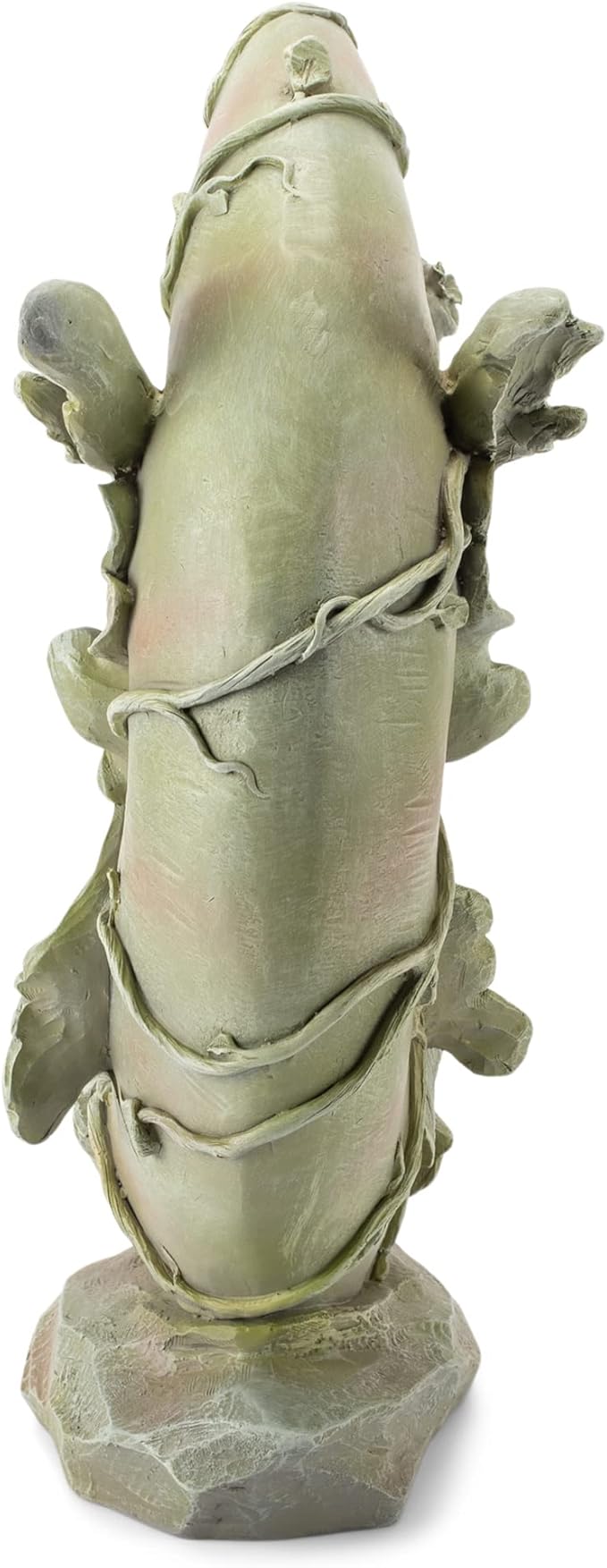 Napco Imports Resin Stone Fairy Moon Statue with Bronze Finish 14102