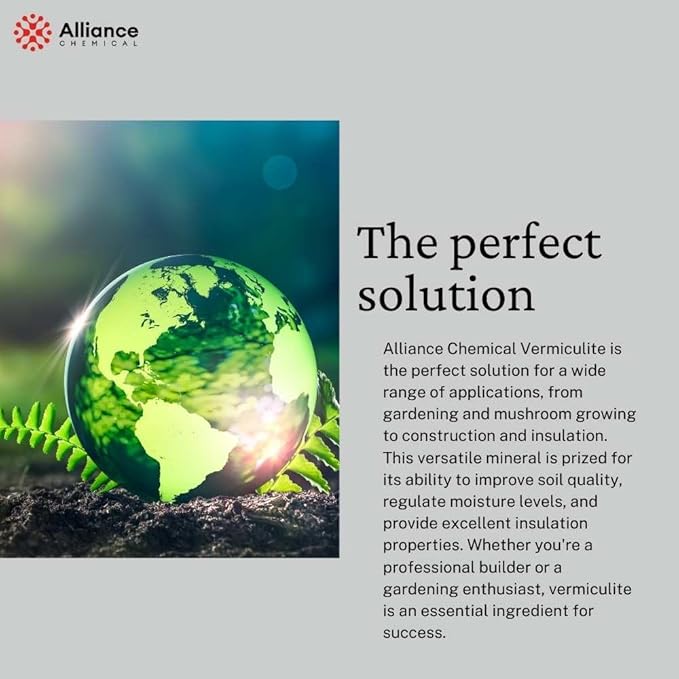 Premium Organic Fine Vermiculite - 10 Cubic Feet, 5-Pack (255 Quarts) - Soil Amendment for Gardens, Essential for Mushroom Cultivation and Potting Succulents