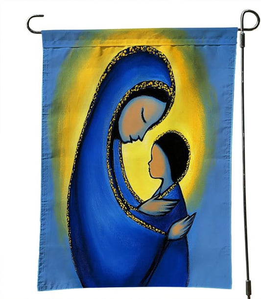 Birth of Jesus Outdoor Garden Flag 12X18 Inches Double Sided Seasonal Garden Flag