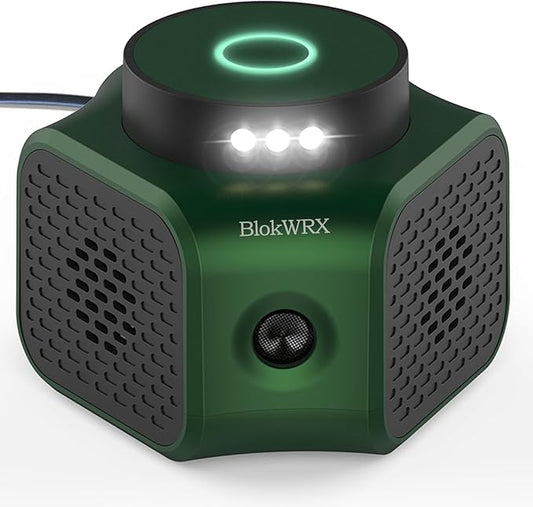 Mice Rat Repellent for House Rodent Squirrel Repellent Ultrasonic Mouse Deterrent Device Bat Removal Attic Garage Basement Crawlspace Indoors(Green)