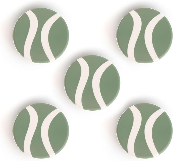 Gardyn Caps for Your Gardyn Hydroponics Growing System & Indoor Garden - Perfect Solution for a Cleaner & More Beautiful Garden - Must-Have for Growing Fewer Than 30 Plants - 5 Pack, Sage Green