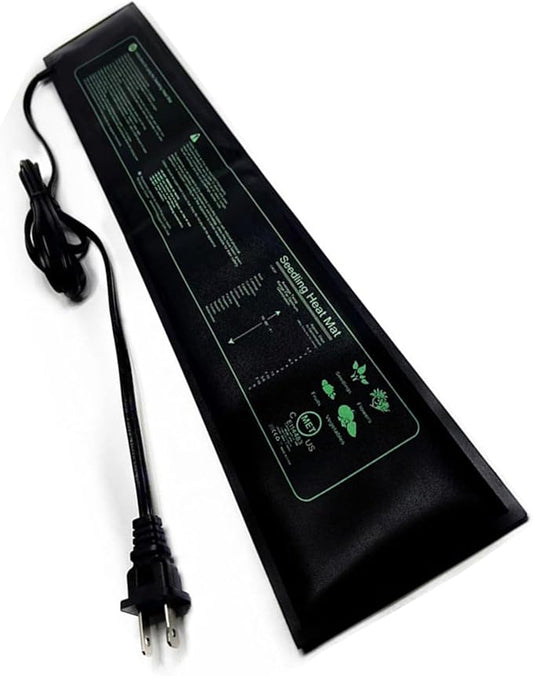 Waterproof Plant Heat Mat for Indoor and Hydroponic Growth 10x20in Easy Temperature Warmth Heating Mat