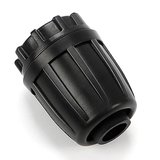 1/2 Inch Drip Irrigation End Plug Fittings, 12 Pieces 1/2'' Drip Line Barbed Locked End Cap Connectors for 1/2 Inch Irrigation Tubing (1/2" ID x 0.640" OD) for Garden Watering System