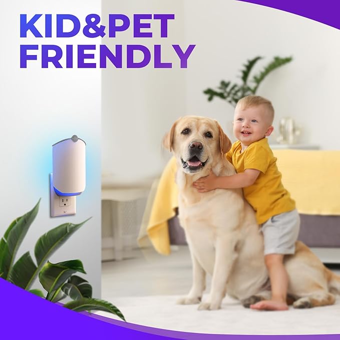 10 Pack Refill Cartridge Kit, Zevo Flying Insect Trap Refills, Replacement Refill Compatible with ZEVO Plug-in Light M364 and Max, 2025 Upgraded High-Stick, 100% Fit & Easy Replace