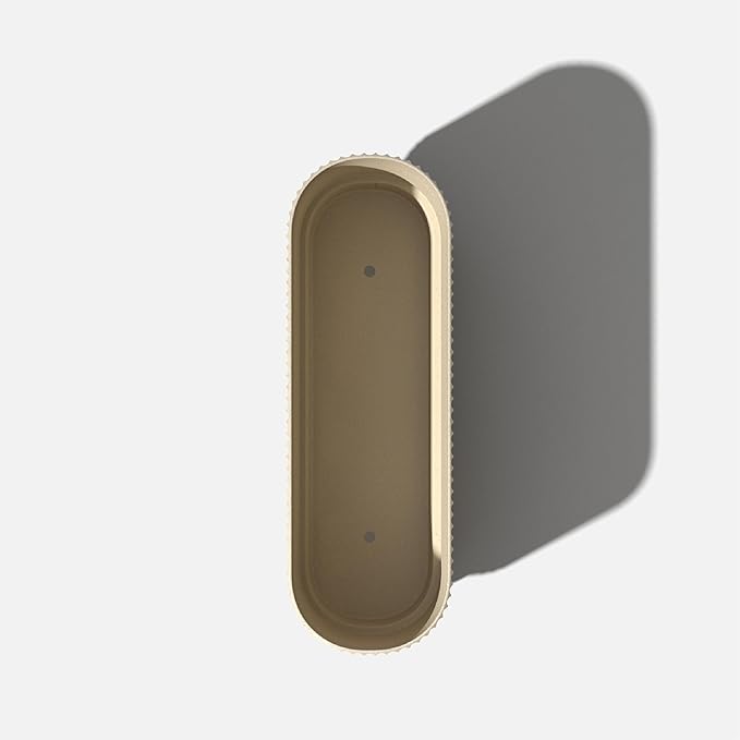 Veradek Demi Series Raised Long Planter for Indoor/Outdoor Use | Made from Plastic & Stone w/Wooden Stand | Modern Patio Décor for Flowers/Shrubs