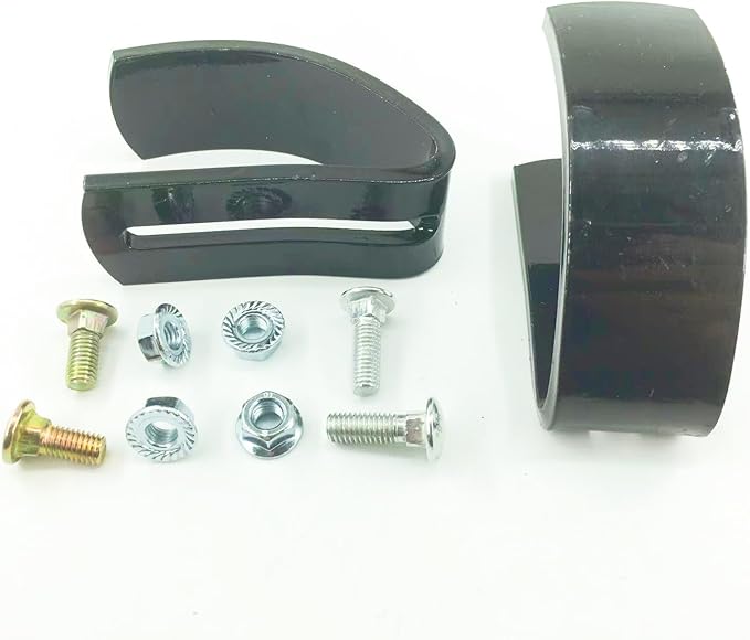 Replacement Snow Plow Skid Pair Kit GXH24690 Fits Tractor LA100 LA110 LA120 LA125 LA135 LA140 LA155 (Set of 2)