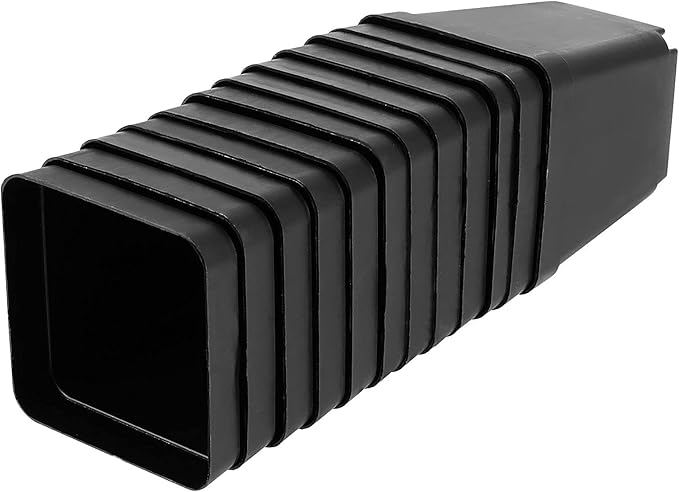 HOIGON 100 Pack 3 Inch Black Square Nursery Pot, Durable Thickened Plastic Nursery Pots with Drain Holes, Small Square Planting Containers for Flower Tomatoes Basil