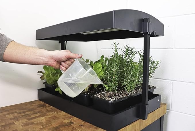 1600200 Grow Light Garden, Black