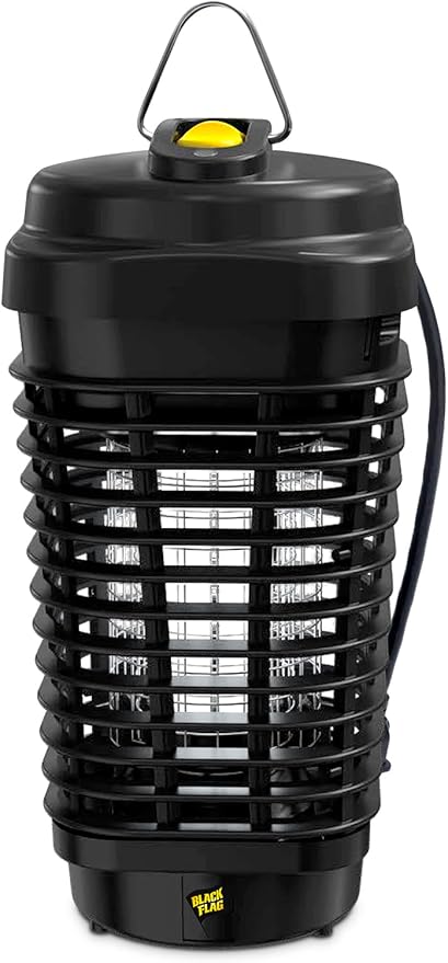 Black Flag BZ-15 Bug Mosquito Zapper Outdoor Zapper 4500 Volts UV White Light