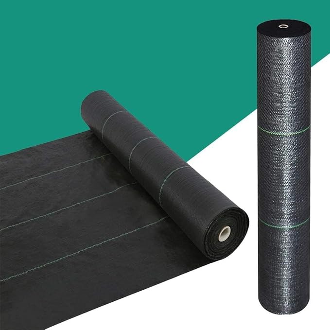 Snail 7ft x 100ft Weed Barrier Landscape Fabric Premium 5oz Pro Heavy Duty Ground Cover Anti-Weed Gardening Mat High Permeability Easy Setup Commercial Outdoor Weed Mat