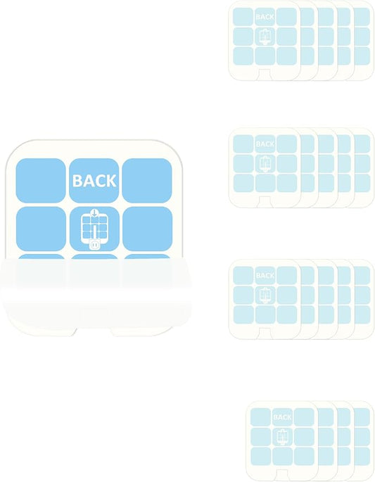 20 Pcs Refill Glue Cards Compatible with Safer Home SH502 Indoor Fly Trap and Dynatrap DT3005W Plug-in Bug Light for Flies, Fruit Flies, Moths, Gnats, and Other Flying Insects