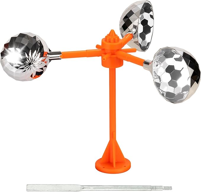 Birds Reflect Deterrent Visual Bird Scarer Deterrent Devices Outdoor Bird Control for Seagull Pigeon Harmless Device to Keep Birds Away from Your Farm Boat (Orange)