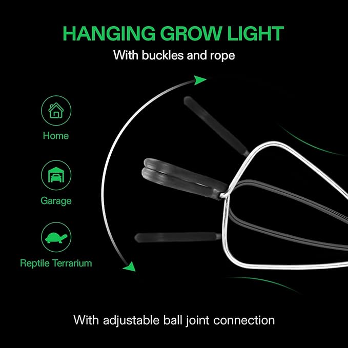 VIVOSUN 2-Pack Clamp Lamp Light with Detachable 5.5 Inch Aluminum Reflector up to 60W E26 Socket (No Bulb Included), 6 Feet Cord, UL Listed