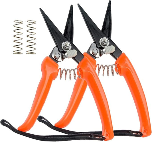 Hoof Trimming Shears for Sheep Goat Hoof Trimmers Multi-Purpose Carbon Steel Pruning Shears for Used by Farmers, Florists and Home Gardeners