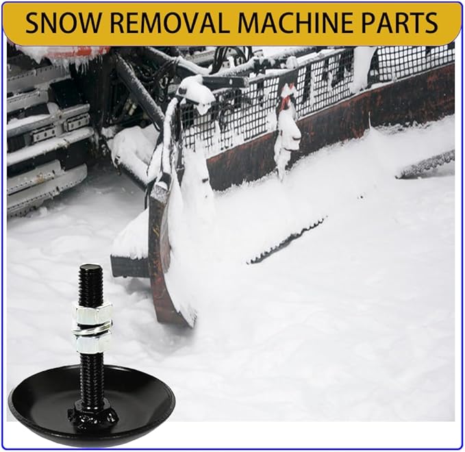 2873423 Snow Plow Skid Shoes Kit Compatible with ATV UTV Polaris Ranger RZR 900S 1000XP Trail Ranger General Sportsman Pioneer Rhino Mule Repalce 2877245 2/Set