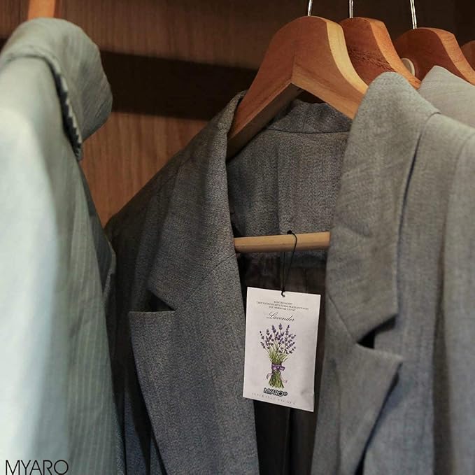 MYARO 12 Packs Scented Sachets for Drawer and Closet, Long-Lasting Potpourri Bags Closet Air Freshener Home Fragrance Sachet 3 Scents Options- Lavender, Bloomy Flower, Gardenia