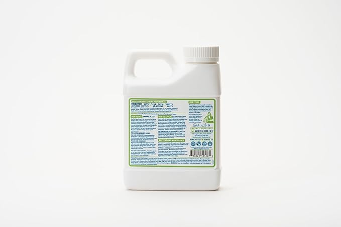 Wondercide - Flea, Tick, and Mosquito Yard Spray Refill Starter Kit - Powered by Natural Essential Oils – Insect Killer and Repellent - Lawn Treatment - 32 oz Ready to Use and 16 oz Concentrate