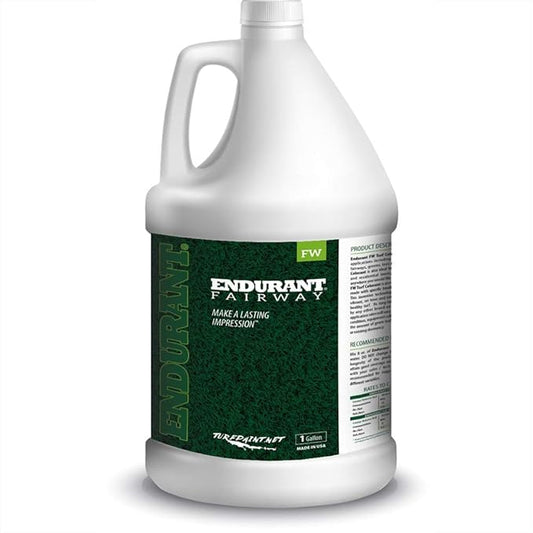 Endurant Turf Colorants - Fairway Spray On Green Grass Paint for Lawns - Revives Dry, Patchy Yards - Dark Grass Hue - Easy to Use, Concentrated Turf Grass Dye - Covers Approx 10,000 Sq Ft - 1 Gal