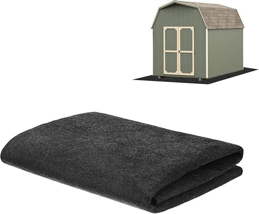 Outdoor Storage Shed Mat, 1.7x2 FT Waterproof Small Shed Flooring Mat for Patio Furniture Floor Protecting from Wear/Liquid/Dust/Oil, Non-Slip Carport Pad [Grey]