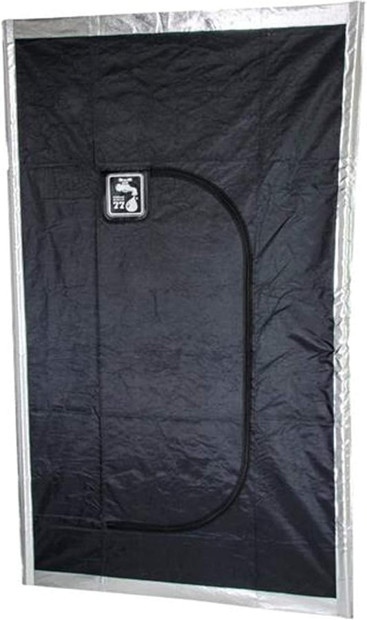 Hydrofarm Black Hatch Zipper Door 57 1/2" w x 96”h
