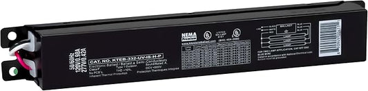 OHLECTRIC Replacement for Keystone KTEB-332-UV-IS-H-P 3 Lamp T8 Electronic Fluorescent Ballast with High Light Output | 120-277V Input with Instant Start Operation | 1.18 Ballast Factor, UL-Approved