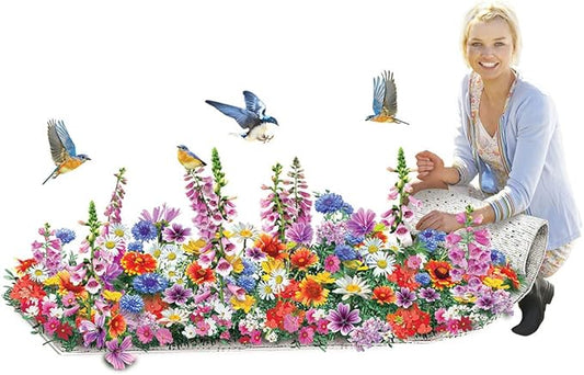 Fox Valley Traders Songbird Flower Roll Out Seed Mat