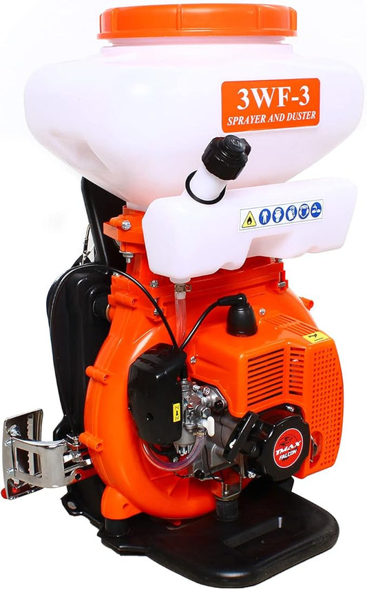 Gas Powered Backpack Fogger, Portable Sprayer Fogger Machine, Garden Sprayer Machine Mist Blower with 14L Tank, for Sanitation Spraying, Greenhouses