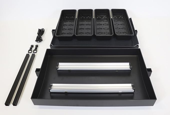 1600200 Grow Light Garden, Black