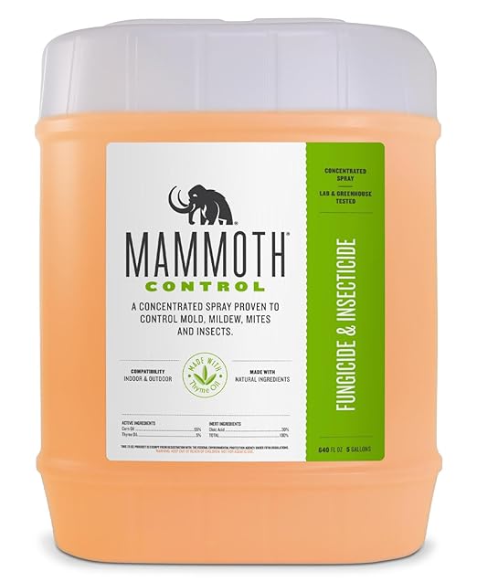 6 Gallon Control - Concentrated Miticide, Fungicide and Insecticide - Made with Thyme Oil
