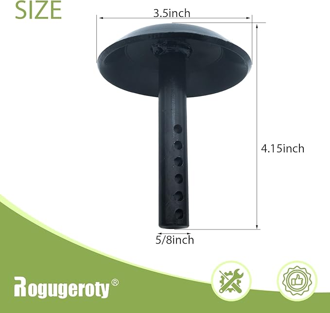 69212 Snow Plow Skid Shoe Blade Protector Skid Shoe Replacement Plow Skids (2 pcs)