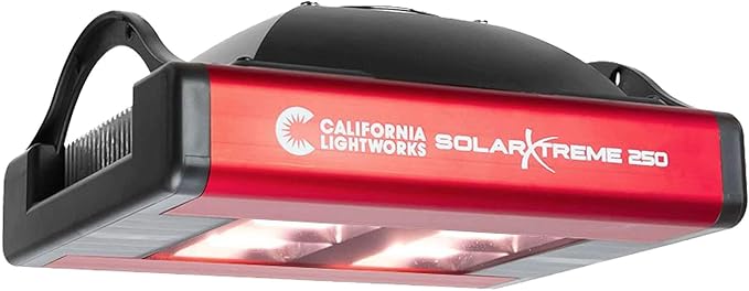 SolarXtreme 250 LED Grow Light Fixture - Full Spectrum 200W Watt COB Lighting System - 120V Volt - Lightworks