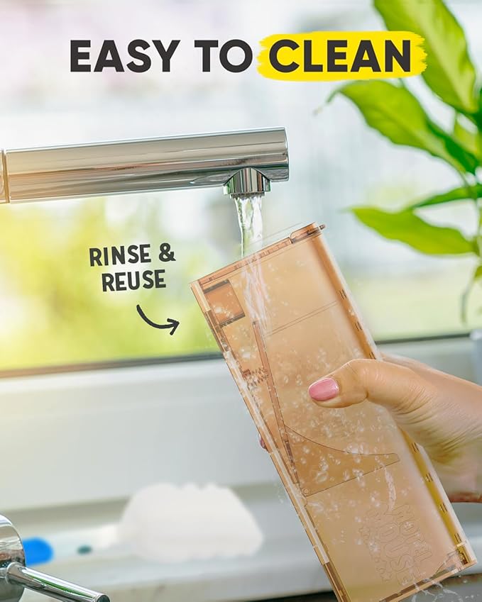 Motel Mouse Humane Mouse Traps No Kill Live Catch and Release 4 Pack - Reusable, Easy to Use & Clean, No Touch Release, Sensitive Includes Cleaning Brush, Instruction Manual & Video - Mousetrap Indoor