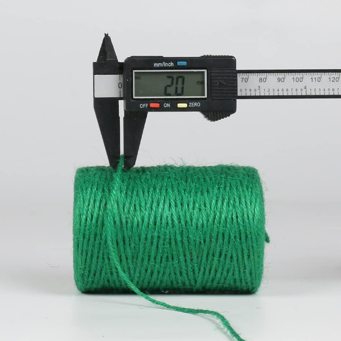 2mm 600ft Colored Natural Jute Twine String for Gift Wrapping Craft Baker Plant Christmas Ribbon Twine Handmade Arts Decoration Thin Packing String Home Decor